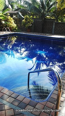 Large beachfront home or B&B for sale in Ecuador